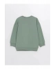 LCW Kids Yeşil Bisiklet Yaka Erkek Çocuk Sweatshirt ve Eşofman Alt 2li