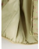 LCW Kids Yeşil Kapüşonlu Çiçekli Kız Çocuk Şişme Mont