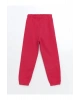 LCW KidsGri Bisiklet Yaka Kız Çocuk Sweatshirt Ve Eşofman Altı