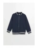 LCW KidsLacivert Basic Uzun Kollu Erkek Çocuk Hırka