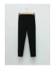 LCW KidsSiyah Basic Gabardin Erkek Çocuk Chino Pantolon