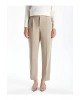 LCWAIKIKI Classic Bej Loose Fit Kadın Pantolon