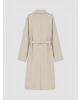 LCW Modest Bej Kuşaklı Kadın Gabardin Trençkot