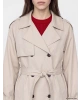 LCW Modest Bej Kuşaklı Kadın Gabardin Trençkot