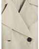 LCW Modest Bej Kuşaklı Kadın Gabardin Trençkot