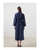 LCW Modest Keten Karışımlı Kadın Gömlek Elbise