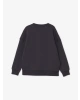LCW Vision Antrasit Bisiklet Yaka Baskılı Oversize Kadın Kalın Sweatshirt