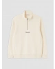 LCW Vision Bej Dik Yaka Baskılı Erkek Sweatshirt