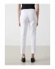 LCW Vision Beyaz Beli Lastikli Dar Fit Kadın Pantolon