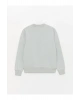 LCW Vision Bisiklet Yaka Baskılı Uzun Kollu Kadın Sweatshirt