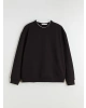 LCW Vision Kahverengi Bisiklet Yaka Erkek Kalın Sweatshirt