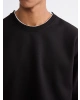 LCW Vision Kahverengi Bisiklet Yaka Erkek Kalın Sweatshirt