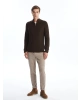 LCW Vision Kahverengi Slim Fit Erkek Pantolon