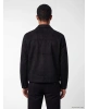 LCW Vision Siyah Regular Fit Gömlek Yaka Erkek Süet Mont