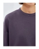 LCW VisionAntrasit Bisiklet Yaka Oversize Kadın Sweatshirt