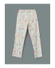 LCW Young Ekru Gömlek Yaka Desenli Kadın Pijama Takımı