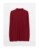 LCWAIKIKI Basic Bordo Polo Yaka Uzun Kollu Pike Erkek Tişört