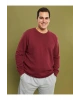 LCWAIKIKI Basic Büyük Beden Bisiklet Yaka Uzun Kollu Basic Erkek Sweatshirt