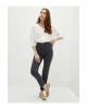 LCWAIKIKI Basic Gri Mercury Skinny Fit Cep Detaylı Kadın Jean Pantolon