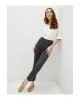 LCWAIKIKI Basic Gri Mercury Skinny Fit Cep Detaylı Kadın Jean Pantolon
