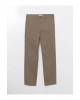 LCWAIKIKI Classic Bej Standart Kalıp Gabardin Erkek Chino Pantolon