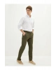 LCWAIKIKI Classic Haki Normal Kalıp Gabardin Erkek Chino Pantolon