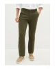 LCWAIKIKI Classic Haki Normal Kalıp Gabardin Erkek Chino Pantolon