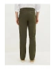LCWAIKIKI Classic Haki Normal Kalıp Gabardin Erkek Chino Pantolon