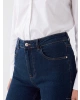 LCWAIKIKI Classic İndigo Flare Kadın Jean Pantolon