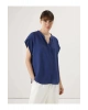 LCWAIKIKI Classic Kaçık Yaka Oversize Kadın Bluz