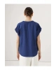 LCWAIKIKI Classic Kaçık Yaka Oversize Kadın Bluz
