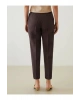 LCWAIKIKI Classic Kahverengi Loose Fit Cigarette Kadın Pantolon