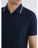 LCWAIKIKI Classic Lacivert Polo Yaka Pike Erkek Tişört