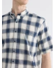 LCWAIKIKI Classic Lacivert Regular Fit Ekose Erkek Gömlek