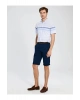 LCWAIKIKI Classic Lacivert Standart Kalıp Gabardin Erkek Şort