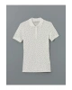 LCWAIKIKI Classic Polo Yaka Desenli Kadın Tişört
