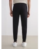 LCWAIKIKI Classic Siyah Kalın Erkek Jogger Eşofman Altı