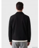 LCWAIKIKI Classic Siyah Polo Yaka Erkek Fermuarlı Sweatshirt
