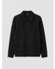 LCWAIKIKI Classic Siyah Polo Yaka Erkek Fermuarlı Sweatshirt