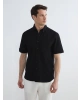 LCWAIKIKI Classic Siyah Regular Fit Erkek Gömlek