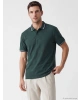 LCWAIKIKI Classic Yeşil Polo Yaka Pike Erkek Tişört