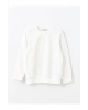 LCWK Bisiklet Yaka Dokulu Erkek Çocuk Sweatshirt