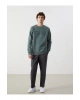 LCWK Bisiklet Yaka Uzun Kollu Baskılı Kalın Erkek Sweatshirt