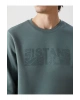 LCWK Bisiklet Yaka Uzun Kollu Baskılı Kalın Erkek Sweatshirt