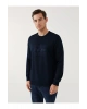 LCW Bisiklet Yaka Uzun Kollu Erkek Sweatshirt