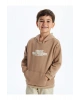 Lcwk Kapüşonlu Baskılı Erkek Çocuk Sweatshirt