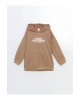 Lcwk Kapüşonlu Baskılı Erkek Çocuk Sweatshirt