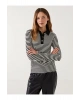 Lcwk Polo Yaka Çizgili Kadın Body