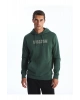 Lcwk Uzun Kollu Baskılı Erkek Kalın Hoodie