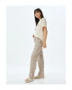 Bej Melanj Kadın Pijama Takımı 5WLK40044MK